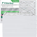 Air Furnace Filters AC Pleated MERV (6-Pack) HVAC Filterbuy 16x24x4 8