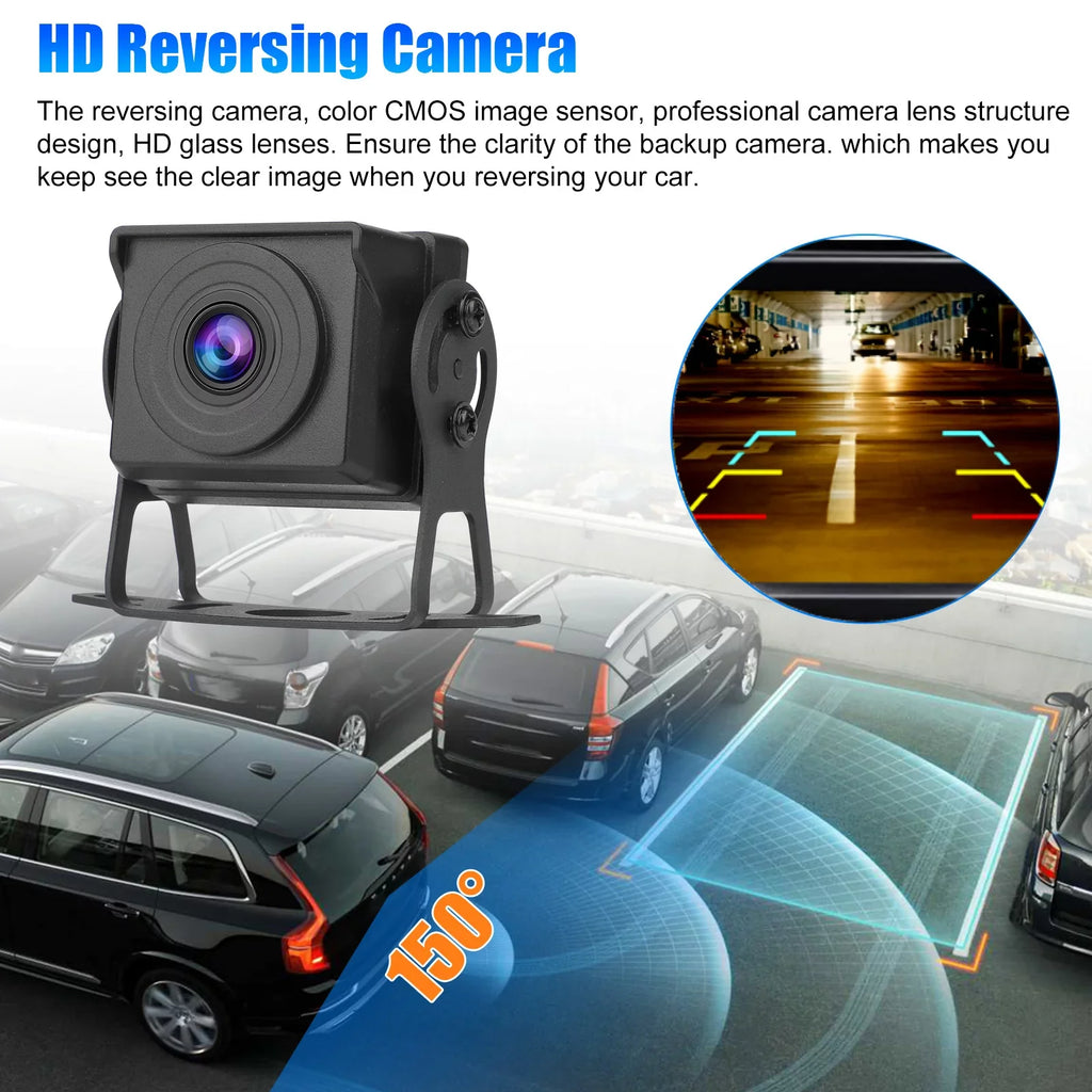 TSV Camera 1080P Backup Monitor Kit, Reverse Monitor Kit View Rear Vision, Camera Night with Waterproof