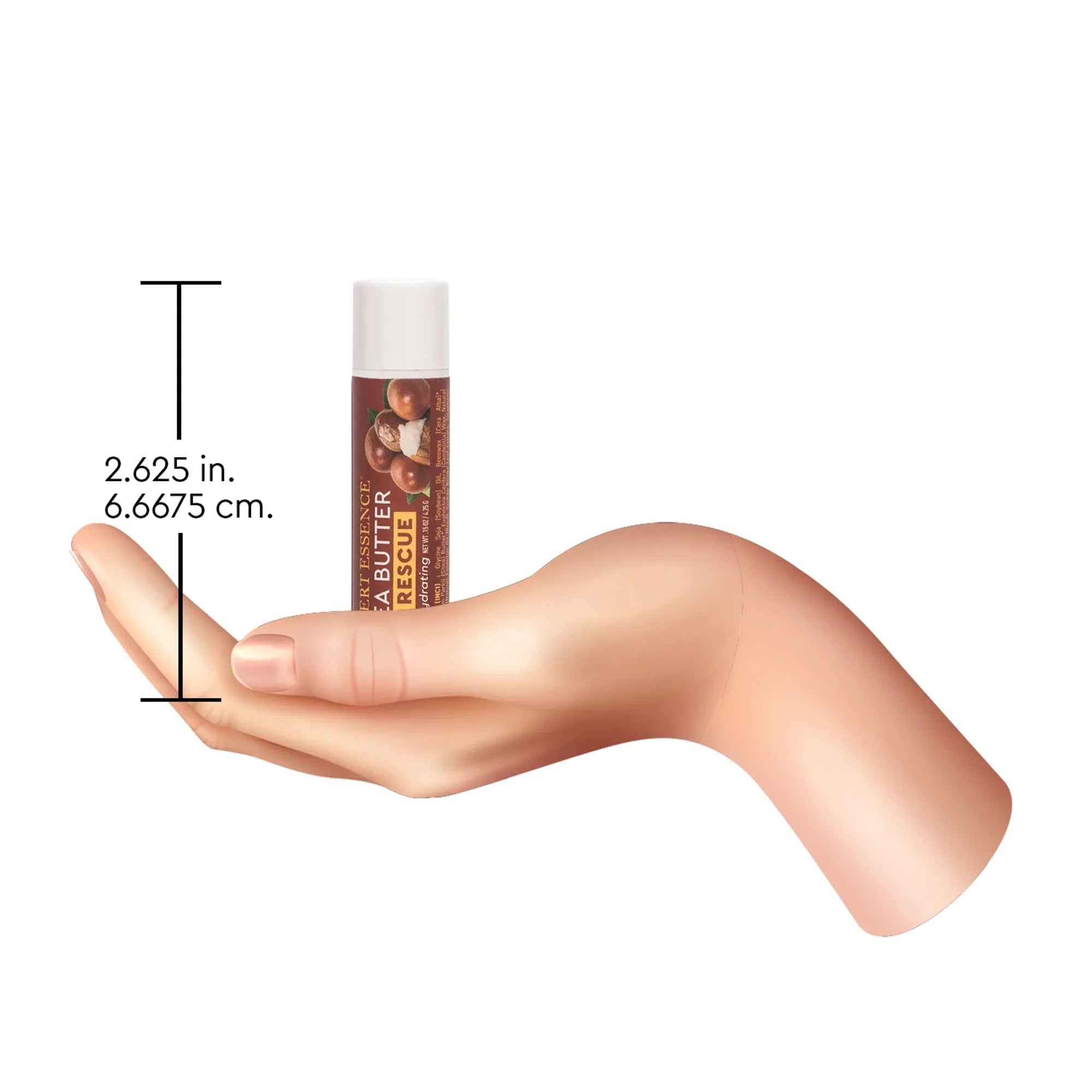 Essence Balm of Vitamin Soft - Desert w/ Stick, Ultra Dry Oz Butter Lips - 0.15 Oil Rescue Biloba Or Soothes Shea Peppermint Moisturizer Lip Ginkgo 24, Cracked - - - E Extract- Hydrating Beeswax Pack