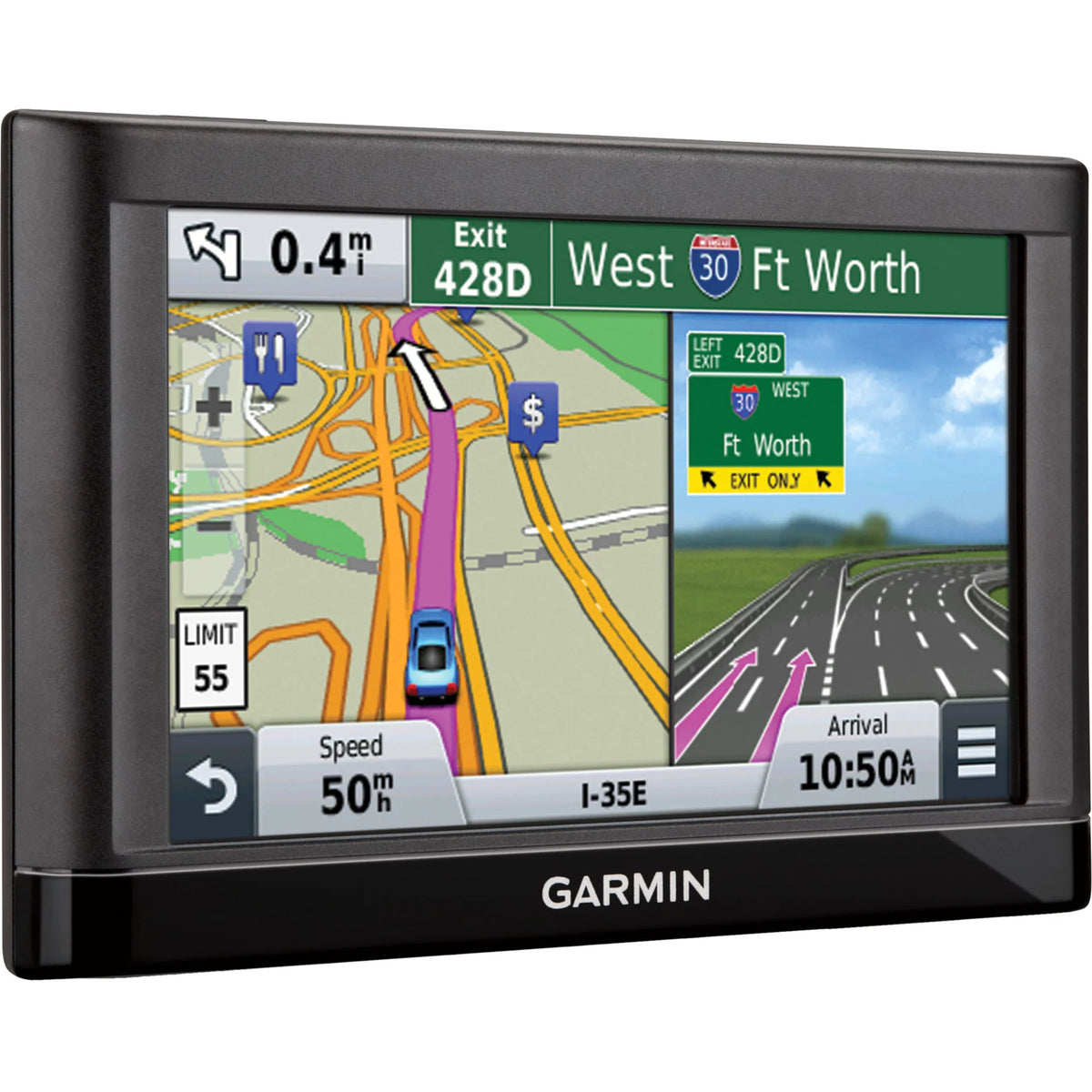 Lifetime and System Maps nuvi Traffic Navigation 55LMT5" Garmin GPS with
