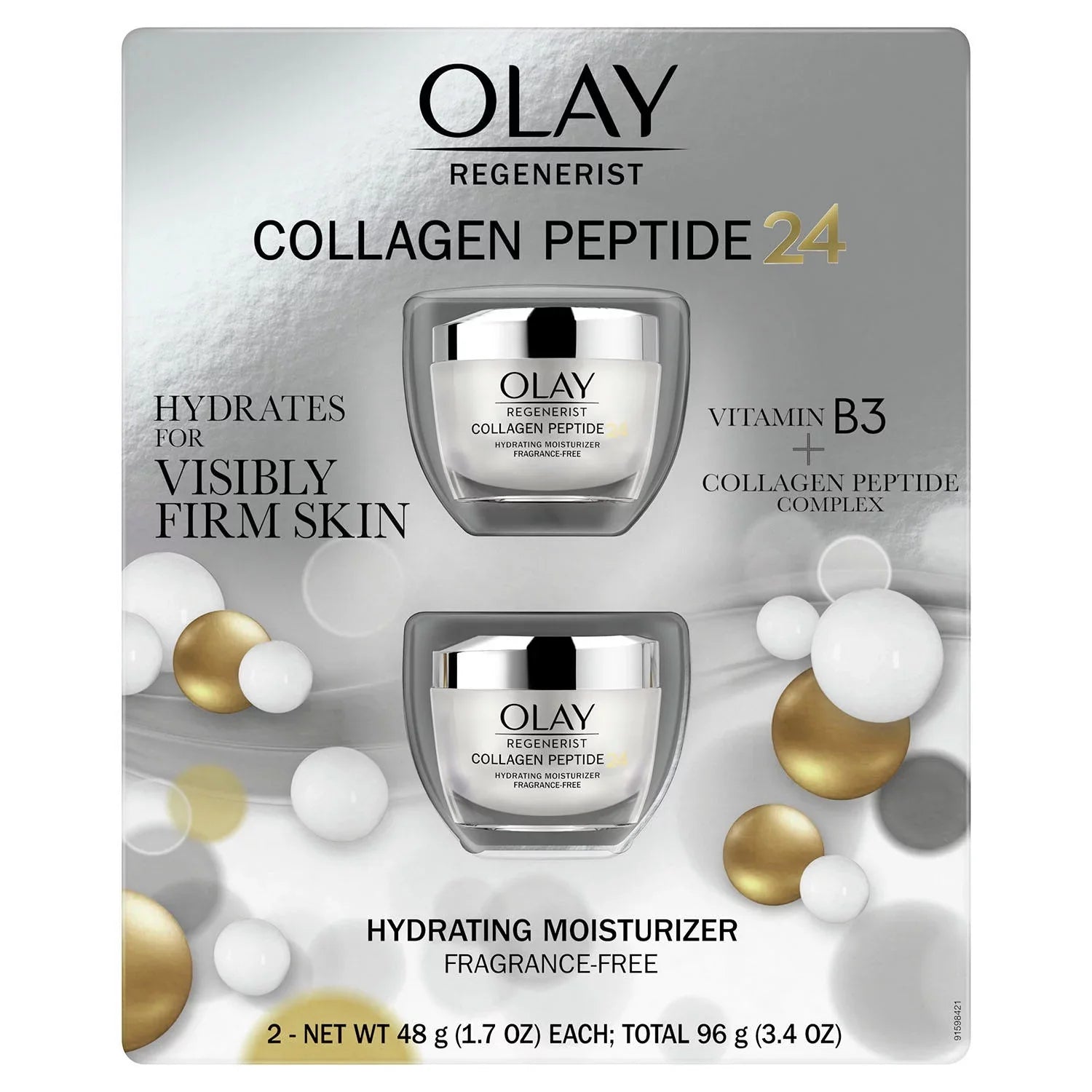 (1.7 Olay Collagen Oz., Moisturizer Face Peptide Regenerist 24 2 Pk.)