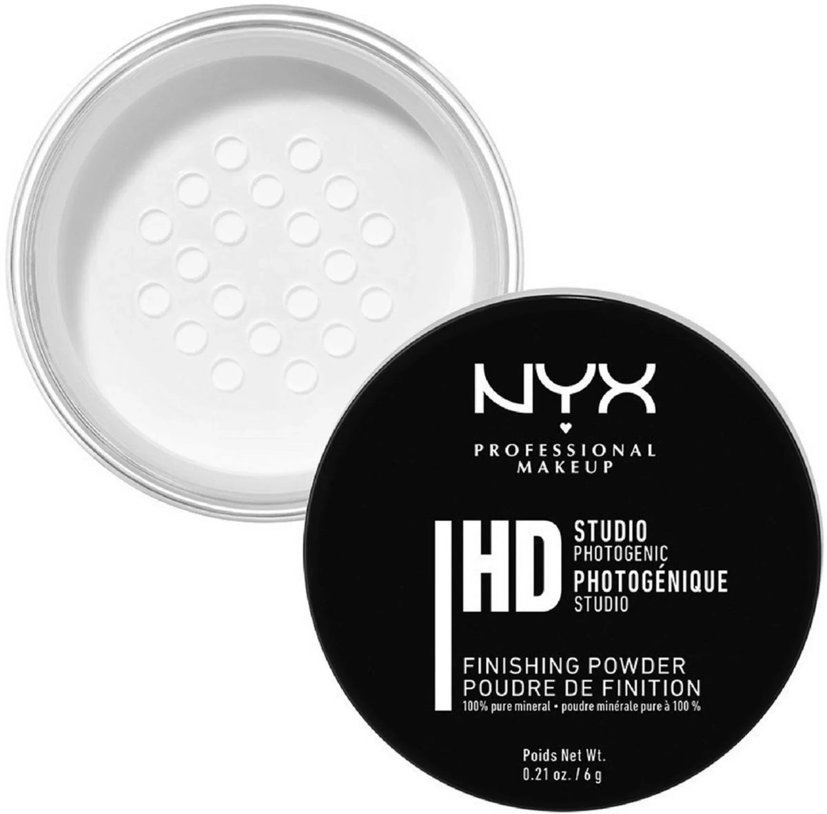 NYX 2) Finishing Finish Makeup of oz Powder, (Pack Translucent 0.21 Studio Professional
