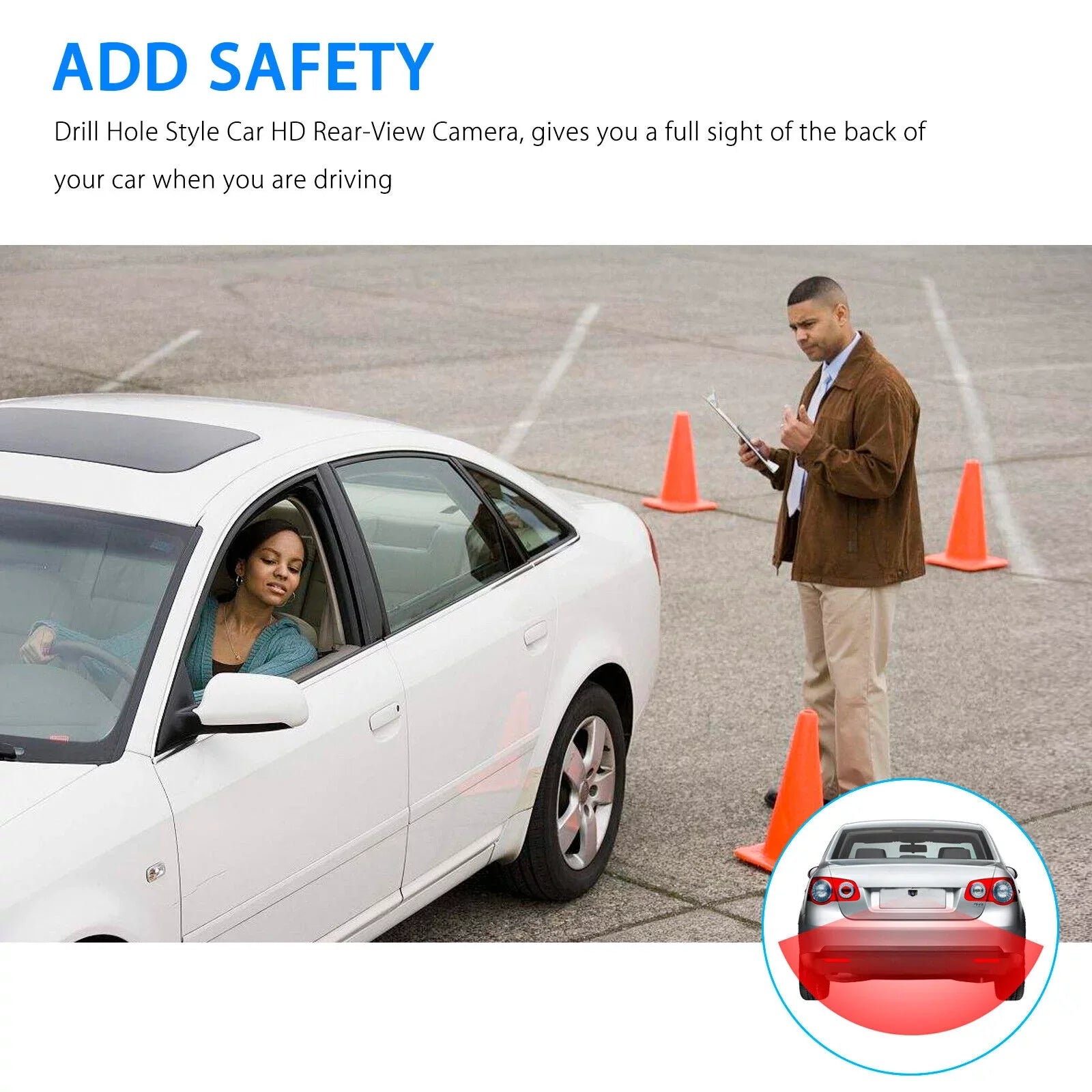 Camera Backup Reverse Rear View Auto Car Vision Camera Night Universal Parking