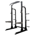 Squat Resistance 5 – -BD-58 Machine and Position Half Up Pegs Storage, Station Multi-Grip Fitness lbs – Equipment Power 1000 Adjustable Rack Height, Plate Max Valor Rack & Band – Bar Pull -