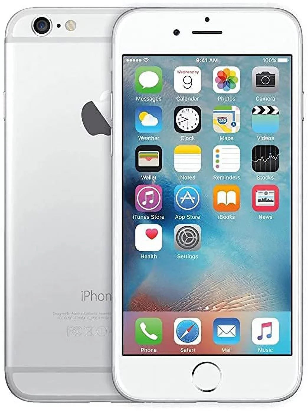 32GB, iPhone AT&T 6s - (Refurbished) Apple Silver Restored