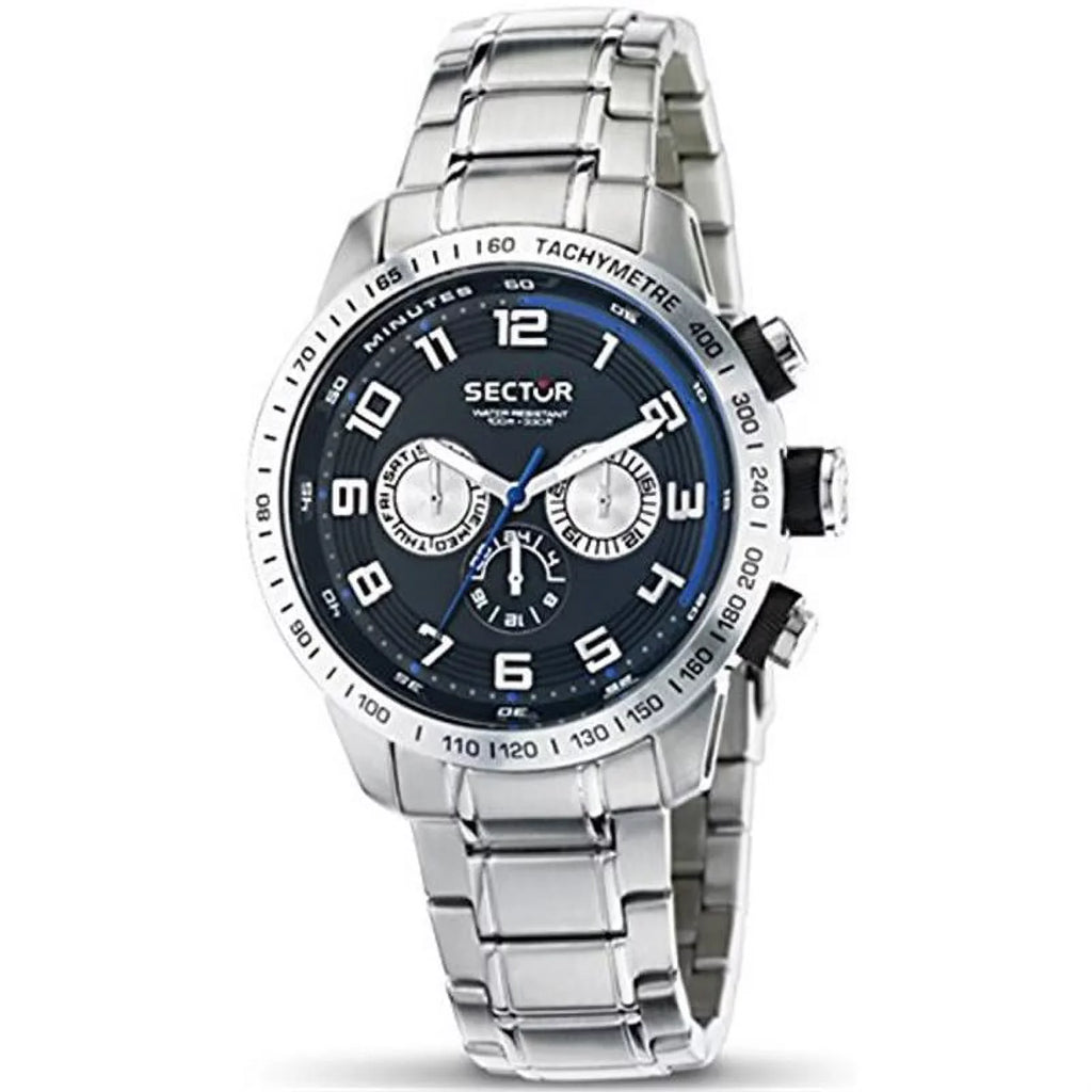 Steel Racing Stainless Sector with Watch R3253575002 Triple-Link Bracelet Analog Men's