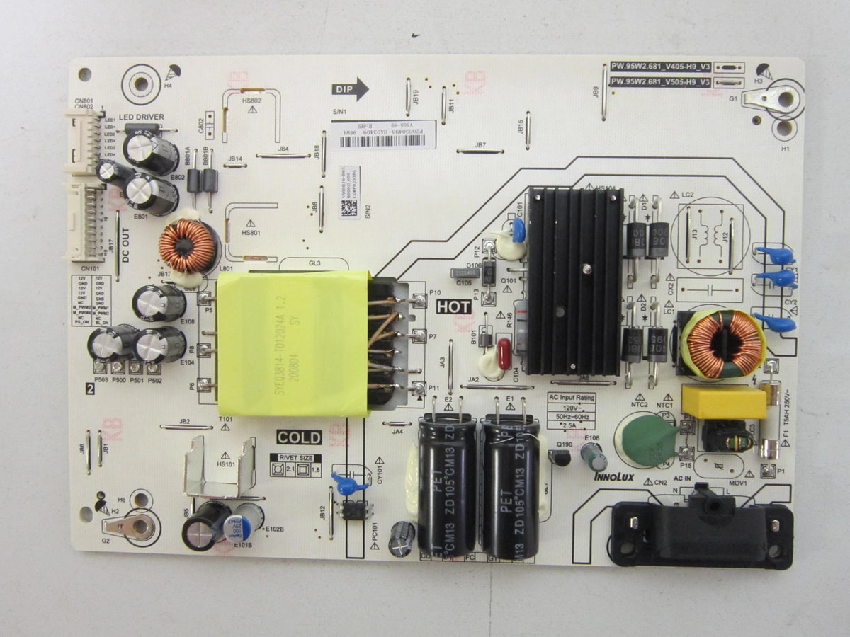 Supply V505-H9 Power (PW.95W2.681, 6M04B0002L000 B0002L000) Vizio