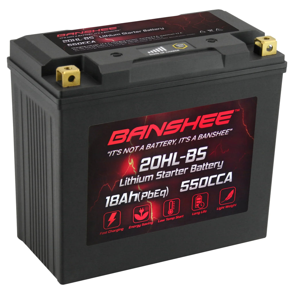 WaveRunner FC1800B Compatible Motorsports LiFePO4 with to Banshee Limited SVHO 2020 Yamaha FX 2017 Battery 20L-BS