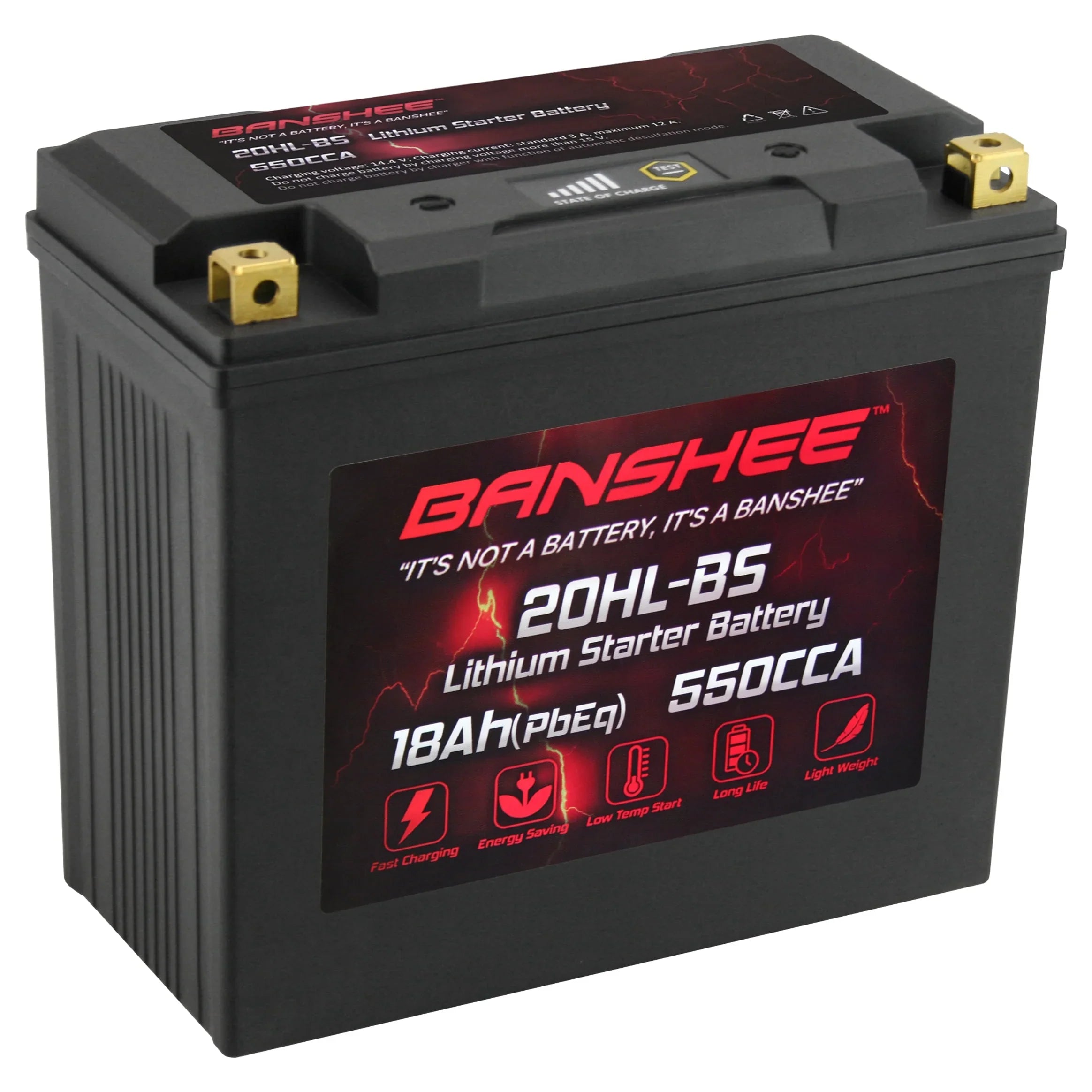 WaveRunner FC1800B Compatible Motorsports LiFePO4 with to Banshee Limited SVHO 2020 Yamaha FX 2017 Battery 20L-BS