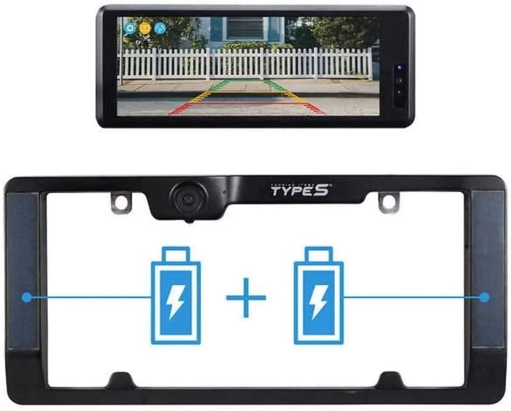 S camera touch view - rearview - - system screen Type 6.8" Items - Rear display Touring -