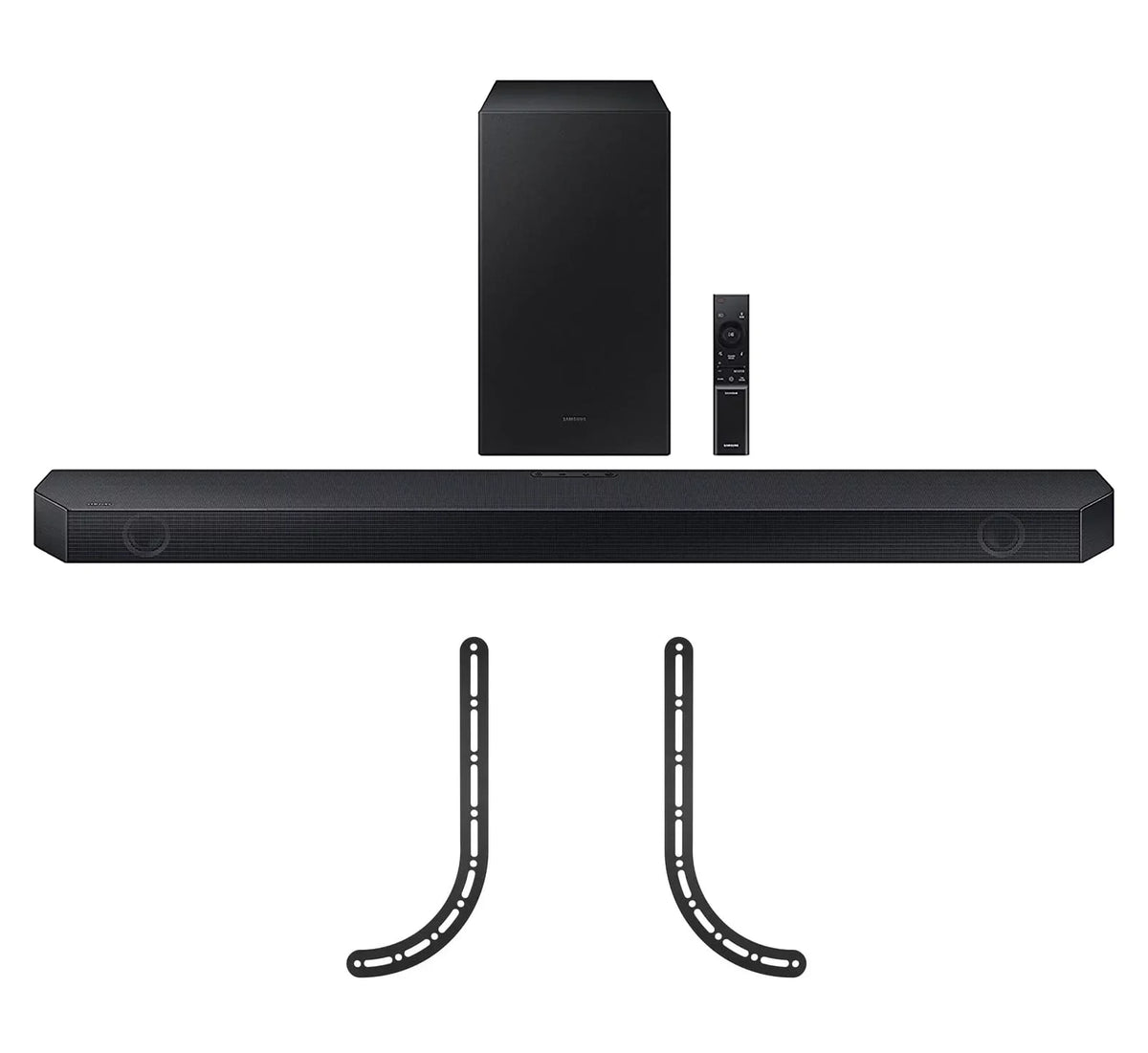 Atmos Subwoofer Soundbar 3.1.2ch with SOUNDBAR-MOUNT Compatible a Walts and 15lb Dolby with Samsung HW-Q600C for TV Soundbars Under (2023)