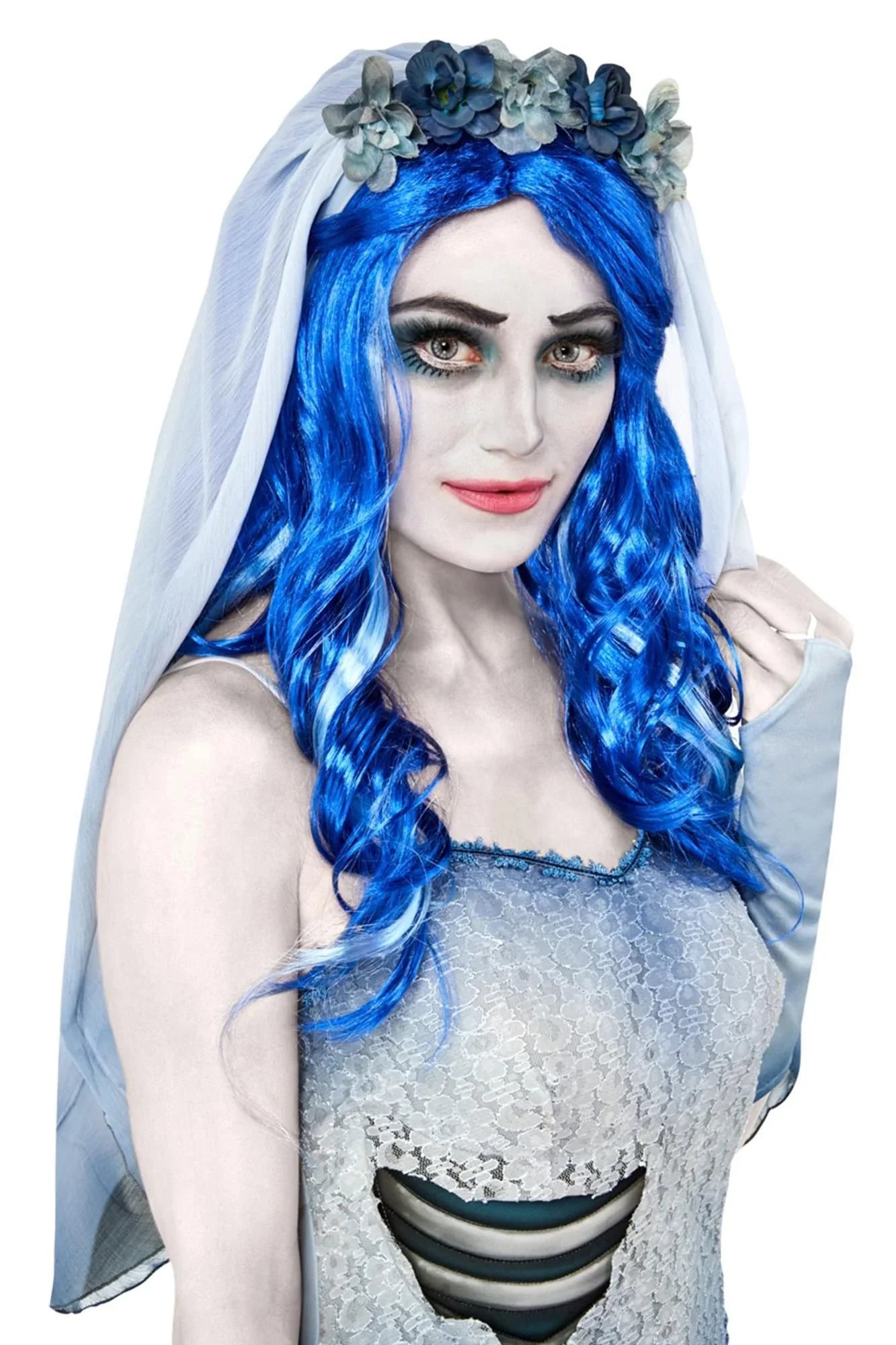 Tim Size Wig Bride One Costume | Corpse Burton's Adult
