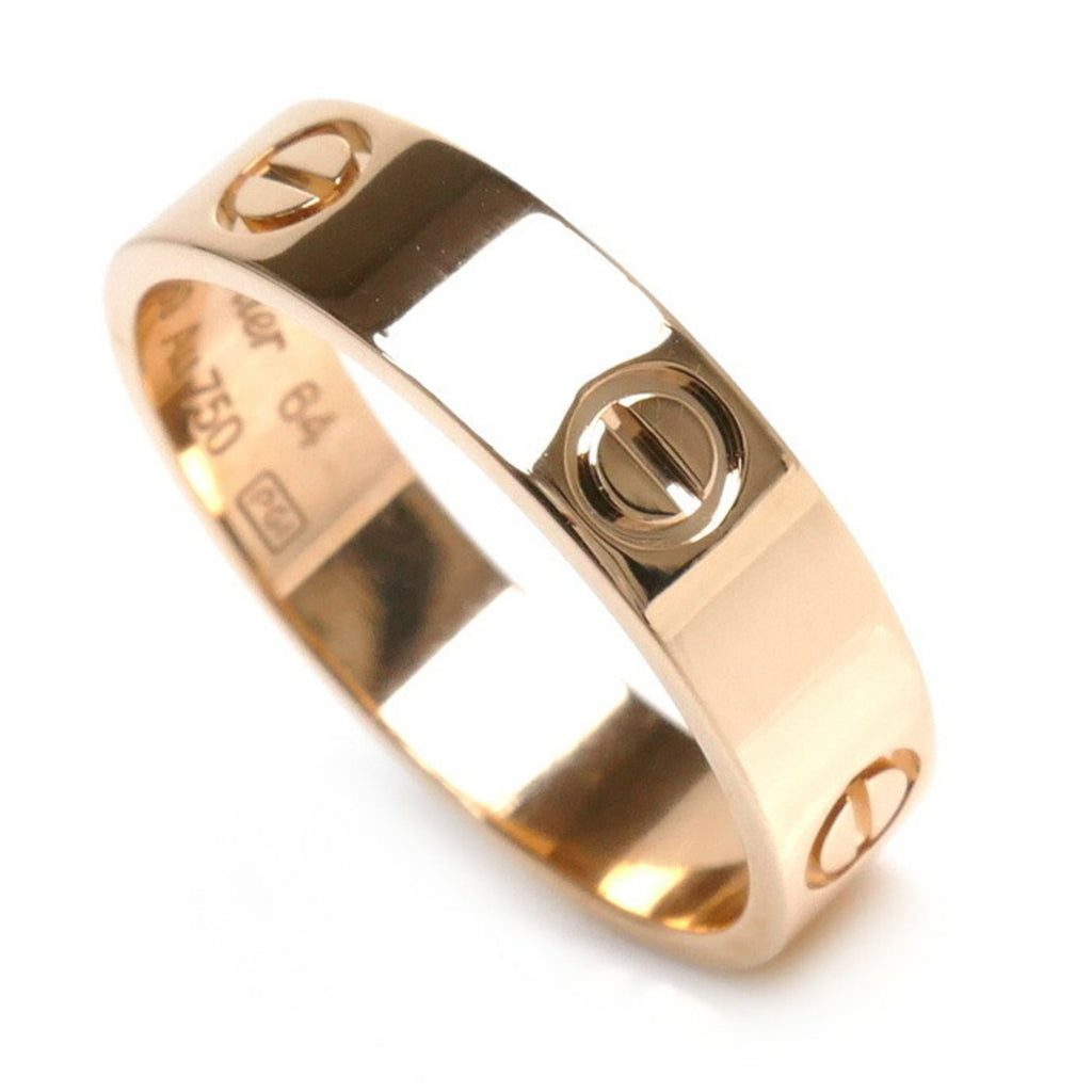 Love 64 Ring Pink Gold K18PG B4084864 7.0g CARTIER Size 23.5 Men's Pre-Owned (Good)