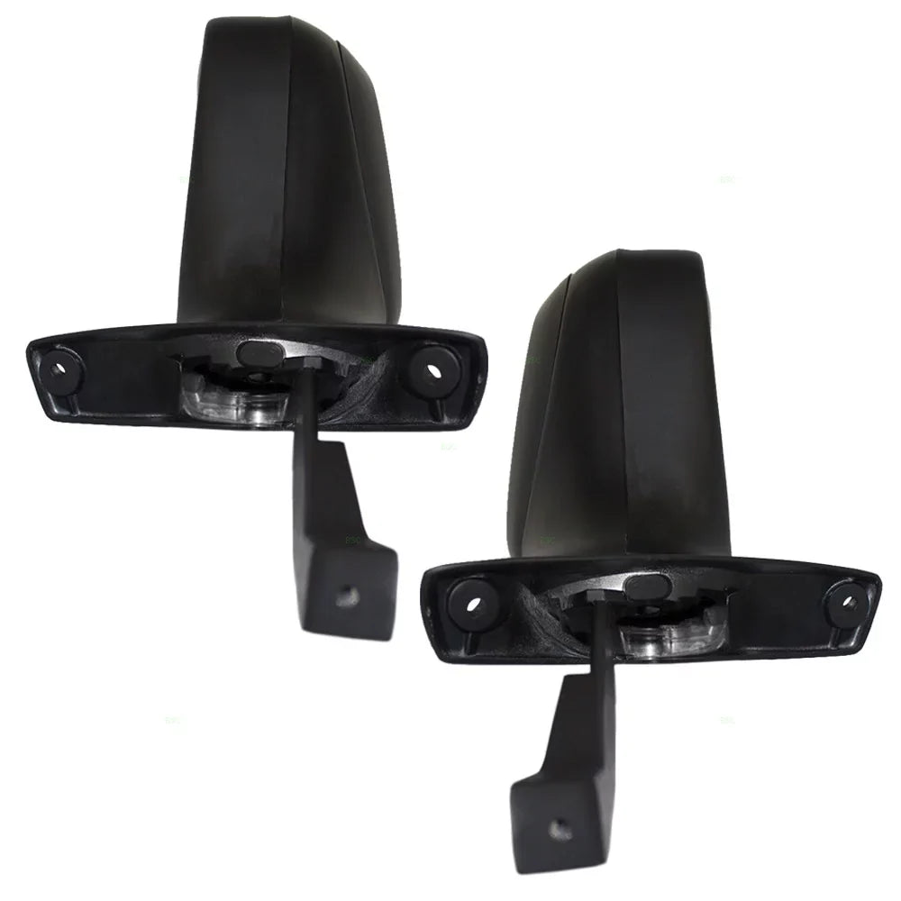 and for Manual Driver F350 Pickup Type 1992-1996 Side Mirrors Passenger View F250 Truck Replacement F150 Paddle